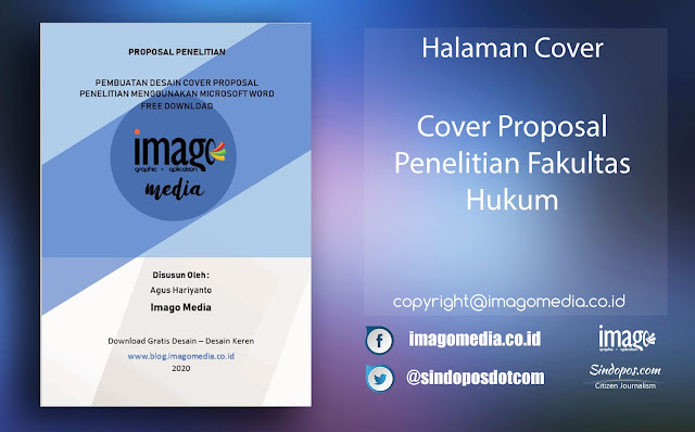 cover proposal skripsi fakultas hukum