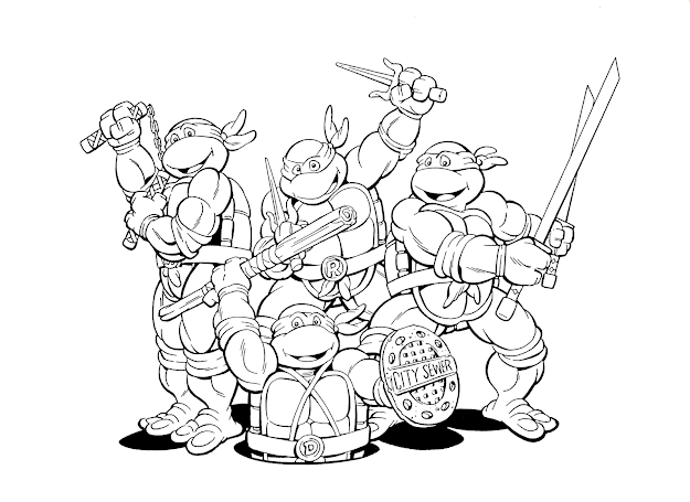 Ninja Turtle Coloring Pages Many Of You Would Remember Ninja Turtles With  Ninja Turtle Pictures Colouring