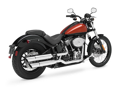 Harley-Davidson Blackline Softail (2011) Rear Side