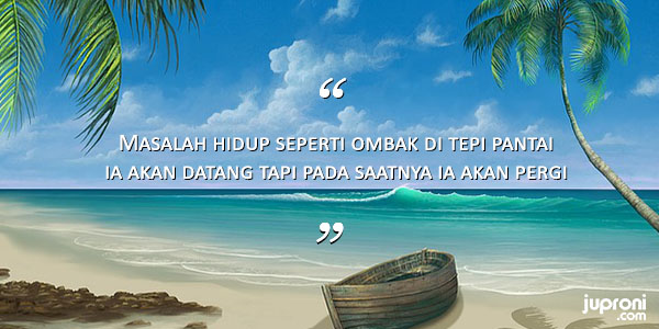 50 Kata Kata  Caption Tentang Ombak dan Pasir Pantai  