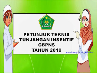 juknis tunjangan insentif gbpns kemenag