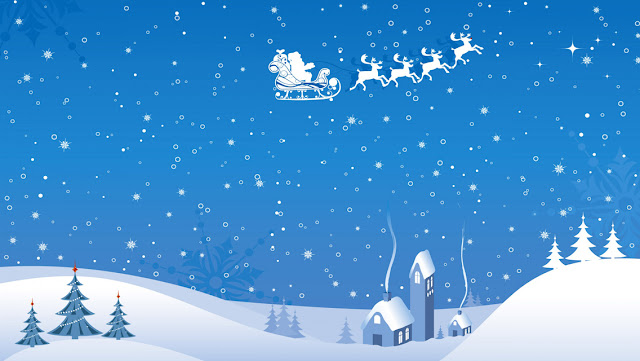 Free Happy Christmas Winter HD Wallpapers for iPhone 5