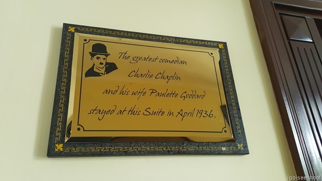 Charlie Chaplin's Suite 111 at Saigon Morin Hotel