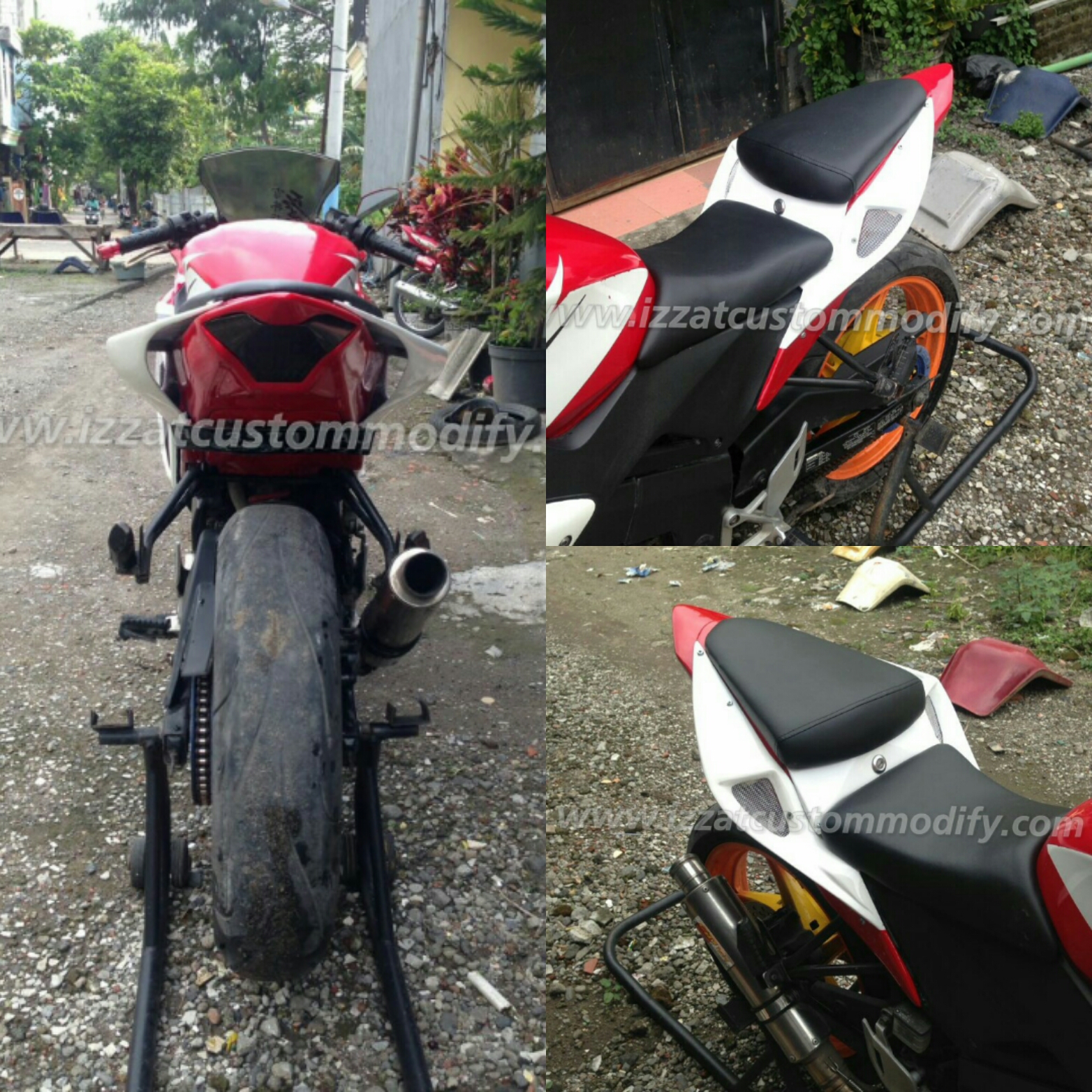 Bodi Belakang Buntut Buritan CBR 150R Thailand Izzat Custom