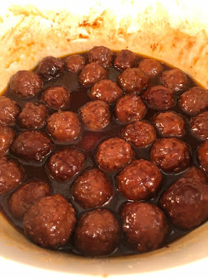 Grape Jelly Chili Meatballs