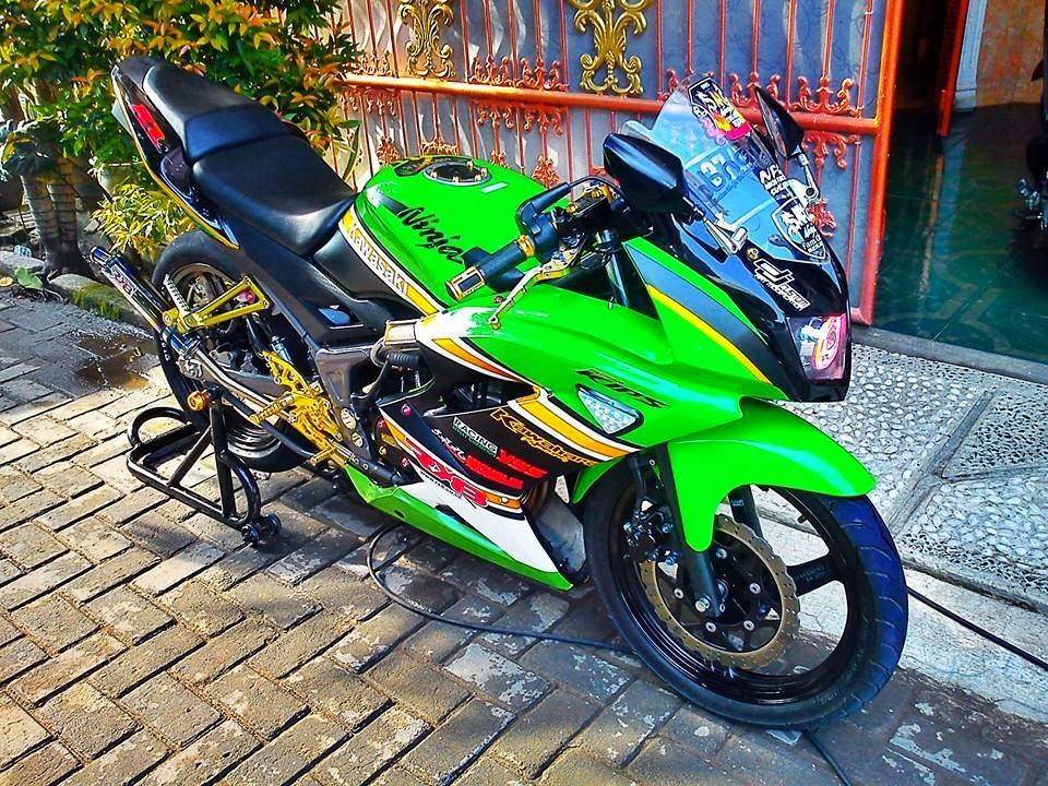 Modifikasi Ninja  Rr Mono 250  150 Fi Full  Fairing Bagus 