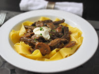 No Russian this Beef Stroganoff Recipe