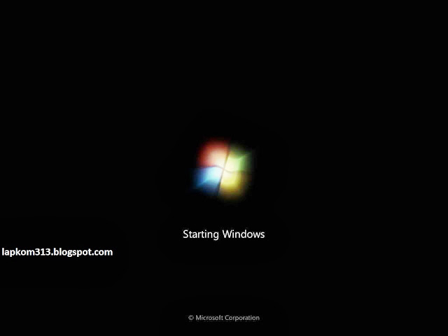 Panduan Menginstall windows 7