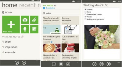 Update Evernote di Windows Phone, Hadirkan Fitur Document Camera