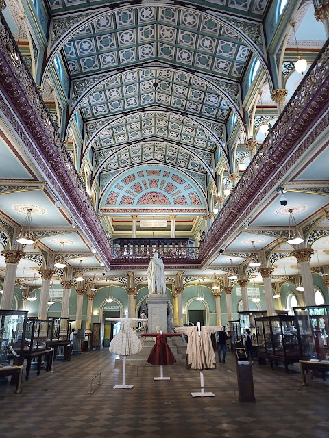 Main forecourt inside Dr Bhau Daji Lad Mumbai City Museum