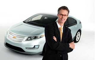 Chevy Volt along with Global Vehicle Line Executive Frank Weber