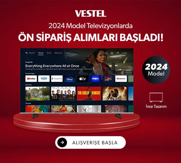 2024 Model Vestel Televizyonlar Evkur