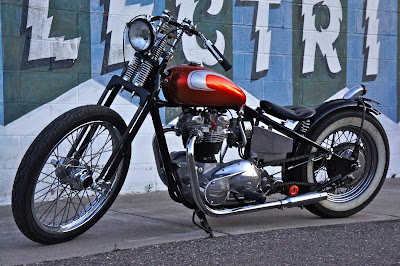 Triumph TR6 chopper