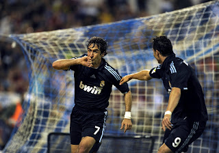 Raul With C.Ronaldo