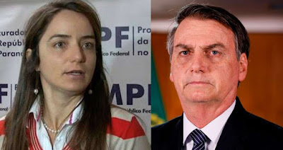 Procuradora da República sugeriu forjar provas para tentar incriminar Bolsonaro