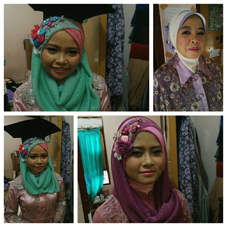 Alice In BeautyLand Before After Make Up And Hijab Do For