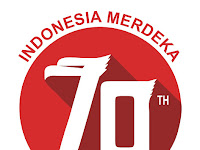 Logo Kemerdekaan RI ke-70 vektor