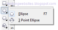 elipse toolbox corelDraw