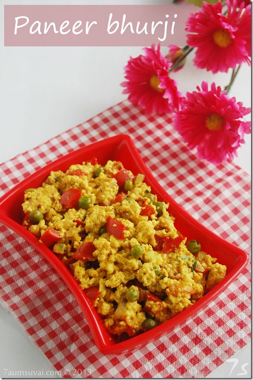Paneer bhurji