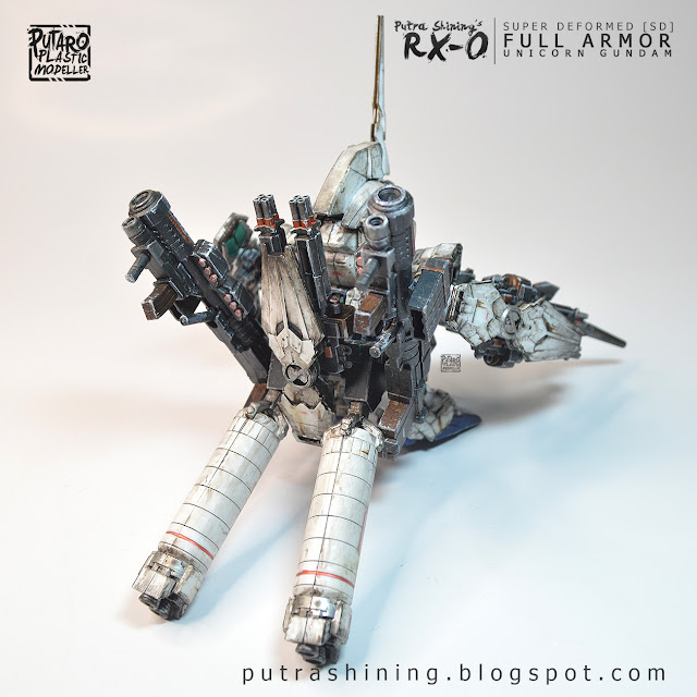 SD Full Armor RX-0 Unicorn Gundam by Putra Shining