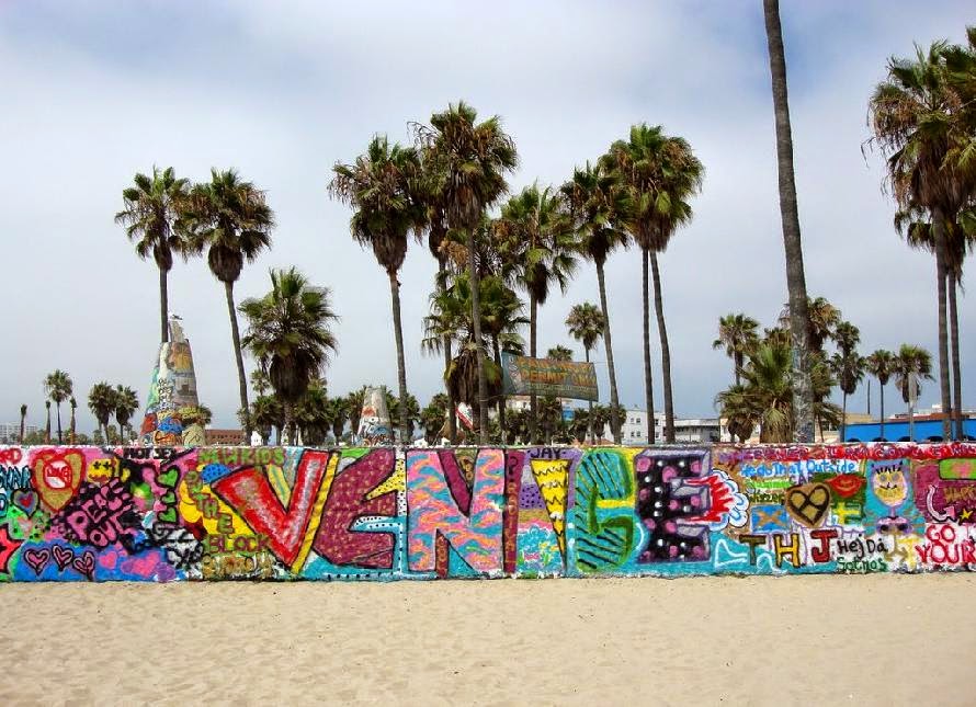 Panoramio   Photo of Venice Beach Art Walls