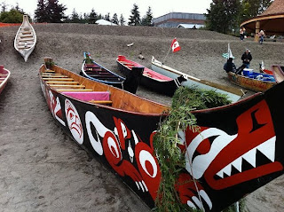 paddling upstream: salish sea canoe journey