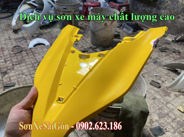 Mẫu Sơn Vario màu vàng tươi cực đẹp và độc đáo