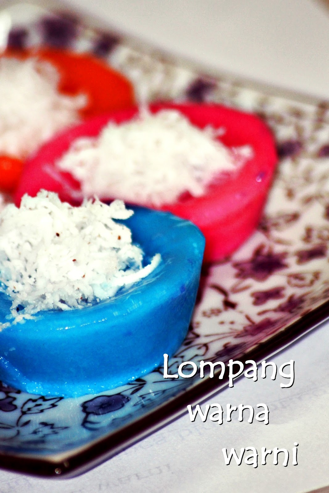 Catatan harian dunia masakan: Lompang warna warni