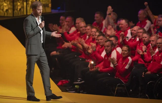 The Duke and Duchess of Sussex and Dutch Princess Margriet attended the opening ceremony of Invictus Games 2022
