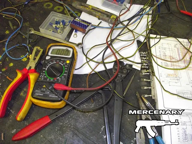 Mercenary Garage - GPZ Wiring