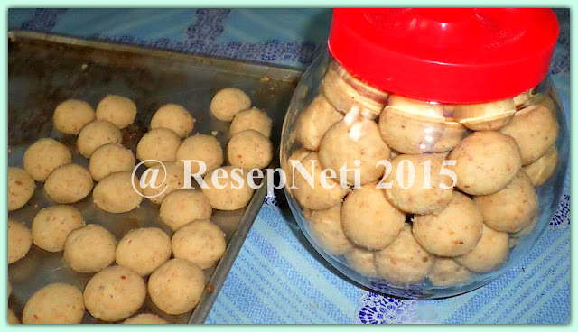 Resep kue kacang tanah atau skippy di dapur kusNeti 2015