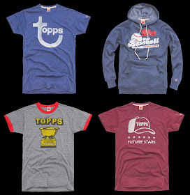 The Topps Baseball Vintage T-Shirt Collection by Homage - Topps '79 T-Shirt, Topps Baseball Hoodie, Topps All Star Rookie T-Shirt & Future Stars T-Shirt