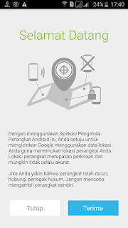 Cara Melacak Smartphone Dengan Android Device Manager