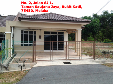 Rumah Lelong Melaka Property Sale Taman Saujana Jaya 