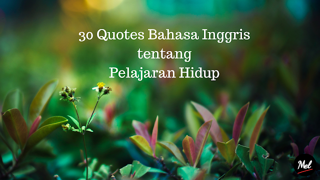 30 Quotes Bahasa Inggris tentang Pelajaran Hidup