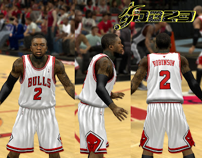 NBA 2K13 Chicago Bulls Home Jersey Patch