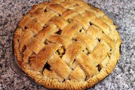Lattice Apple Pie with Rye Whiskey Crust
