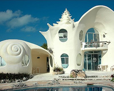 Last Look Shell House in Isla Mujeres Mexico via pointclickhomecom