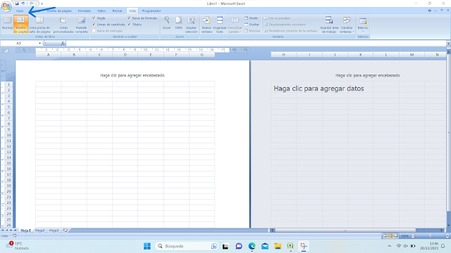 Diseño de Página en Excel