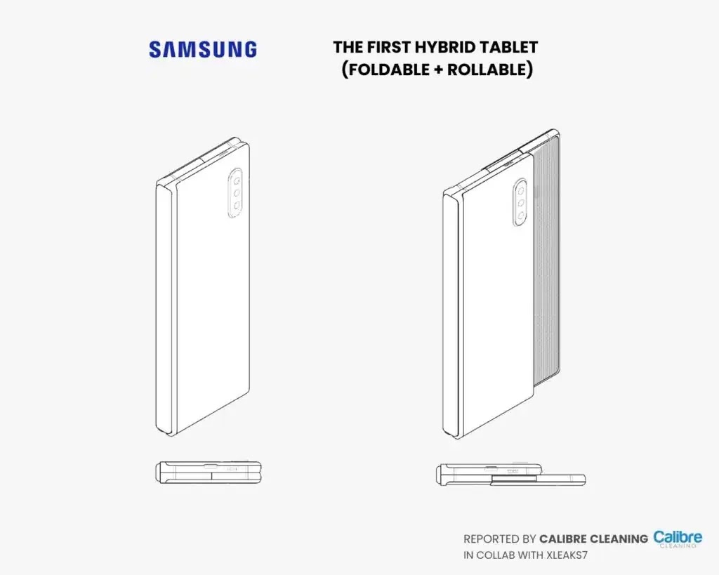 Samsung explores new phone: folding, scrolling combo