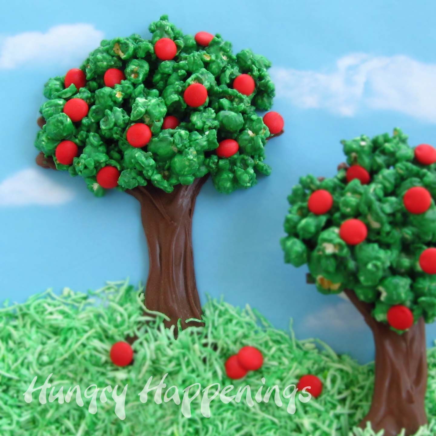 Preschool Crafts for Kids*: Earth Day Candy Popcorn Tree 