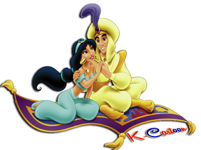 gambar aladdin dan jasmine terbang HD