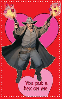 Jonah Hex Valentine's Day card from Young Romance #1