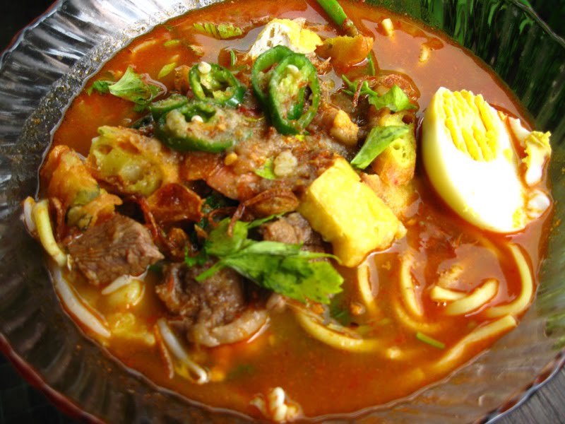 Mee kuah daging dan udang  NZ resepi World