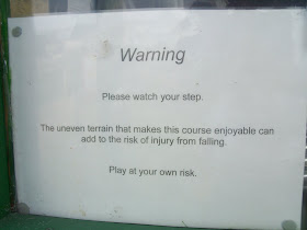 The Minigolf Welly Boot Swamp Ball Incident in Hastings