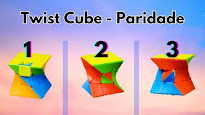 Paridades no Cubo Mágico Torcido ( Twist Cube )