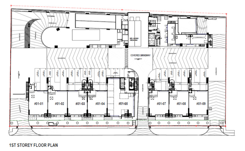CT FoodNex 1st Storey Floor Plan
