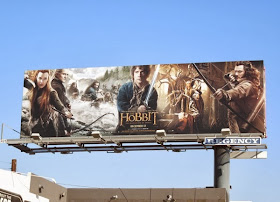 Hobbit Desolation of Smaug billboard
