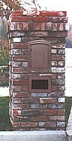 column mailbox or pillar mailbox