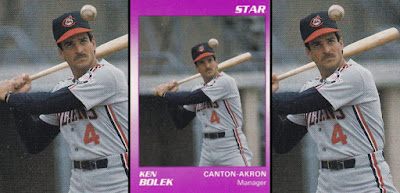 Ken Bolek 1990 Canton-Akron Indians card